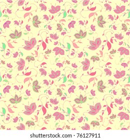 Floral seamless pattern.