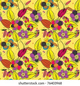 Floral seamless pattern
