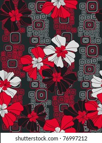 floral seamless pattern