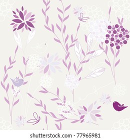 Floral seamless pattern