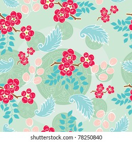 floral seamless pattern