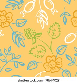 Floral seamless pattern