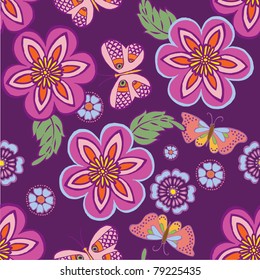 floral seamless pattern