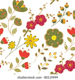 floral seamless pattern