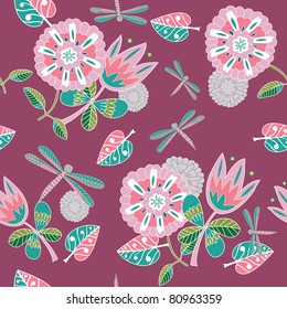 floral seamless pattern