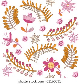 floral seamless pattern