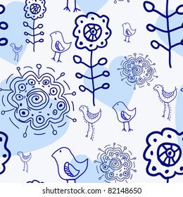 floral seamless pattern