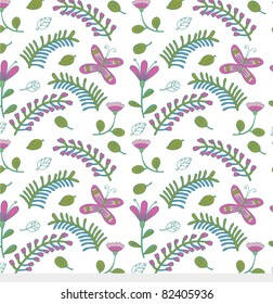 floral seamless pattern