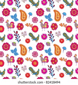floral seamless pattern