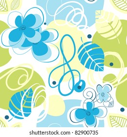 Floral seamless pattern