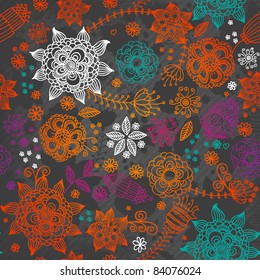 Floral seamless pattern