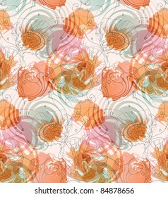floral seamless pattern
