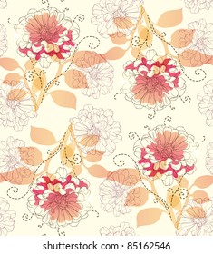 floral seamless pattern