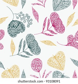 floral seamless pattern