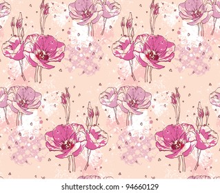 floral seamless pattern