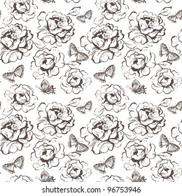 Floral seamless pattern
