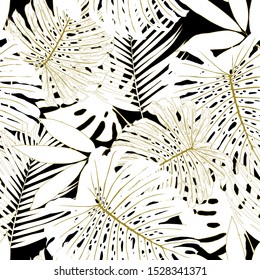 Floral seamless pattern. Abstract background texture.