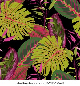 Floral seamless pattern. Abstract background texture.