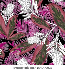  Patrón floral sin fisuras.Textura de fondo abstracta.