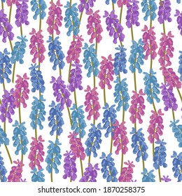 Floral seamless  pattern . Abstract background texture.