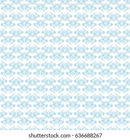 Floral seamless pattern. Abstract background. Vector illustration