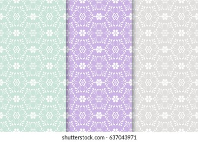 Floral seamless pattern. Abstract background. Vector illustration