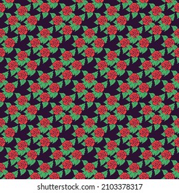 Floral seamless pattern, Abstract colorful pattern.  Vector illustration.