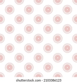Floral seamless pattern, Abstract colorful pattern.  Vector illustration.