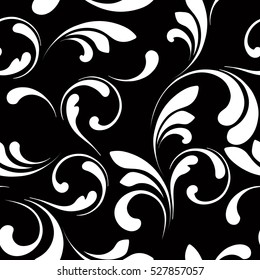 Floral seamless pattern. The background for a contrasting design.