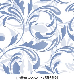 Floral seamless pattern. Background for fabric, wallpaper, paper.