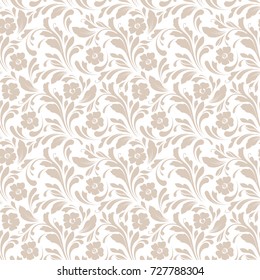  Patrón floral sin fisuras. Fondo para tela, papel pintado, papel, envoltura.