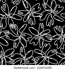 Floral seamless pattern background for fashion textiles, graphics, backgrounds and crafts