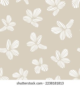 Floral seamless pattern background for fashion textiles, graphics, backgrounds and crafts