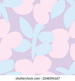 Floral seamless pattern background for fashion textiles, graphics, backgrounds and crafts