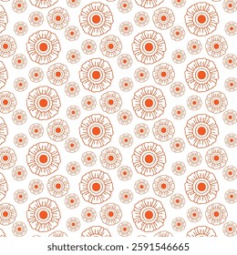 floral seamless pattern background | pattern geometric shapes