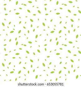 Floral  seamless pattern. Floral background. Seamless pattern with leaves 