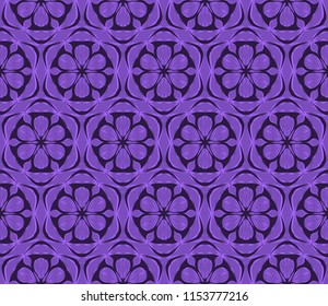 floral seamless pattern background. Luxury texture for wallpaper, invitation. Vector illustration.