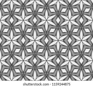 floral seamless pattern background. Luxury texture for wallpaper, invitation. Vector illustration.