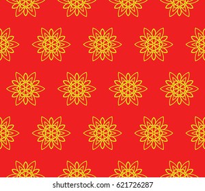 floral seamless pattern background. Luxury texture for wallpaper, invitation. vector illustration.