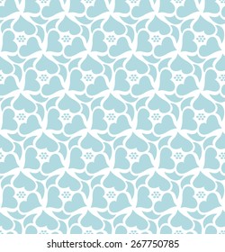 Floral seamless pattern background. Retro style. Wild roses stylized illustration