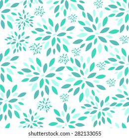 Floral Seamless Pattern Background for Wedding and Birthday. Vector Illustration EPS10