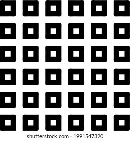 floral seamless pattern background.Geometric ornament for wallpapers and backgrounds. Black and white pattern. 