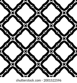 fondo de patrón sin costuras floral.Ornamento geométrico para fondos de paredes y fondos. Negro y blanco 

patrón. 