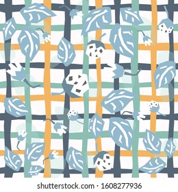 Floral Seamless Pattern. For backgrounds, wallpapers, fabric, prints, textiles, wrapping, cards, swatches, t-shirts, scrapbooks, blankets, pillows, etc. Unique Delicate Design. Vector Illustration.