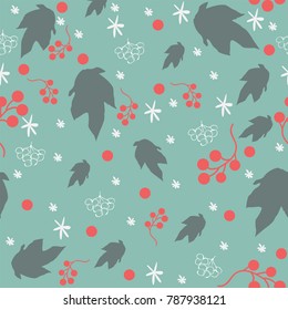 Floral Seamless Pattern. For backgrounds, wallpapers, fabric, prints, textiles, wrapping, cards, swatches, t-shirts, scrapbooks, blankets, pillows, etc. Unique Delicate Design. Vector Illustration.