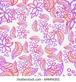 floral seamless pattern background,summer flowers