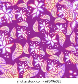 floral seamless pattern background,summer flowers