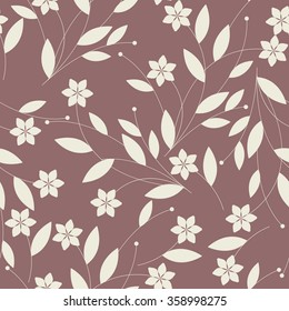 Floral  seamless pattern. Beautiful texture, romantic background for web pages, wedding invitations, save the date cards, cover, linen, tile and more creative designs.