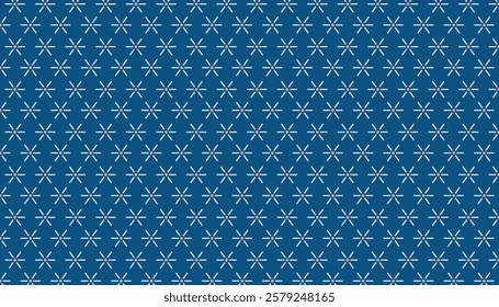 Floral seamless pattern. Blue and white textile design. Nature gentle seamless pattern. Vector pattern