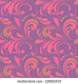 Floral seamless pattern. Bright summer texture for the fabrics, dresses and paper.